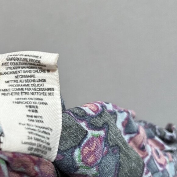 Free People pattern Set me Free multicolor boho Pull on pants Sz S - Picture 7 of 11